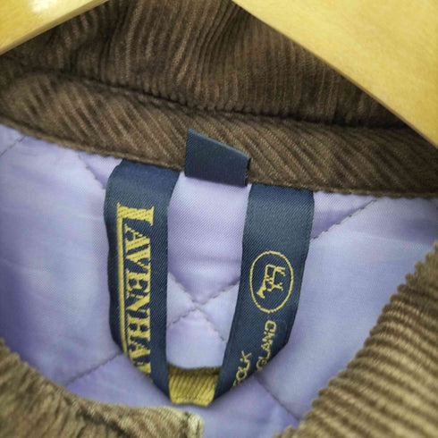ラベンハム LAVENHAM 英国製 フーデッド キルティング ジャケット レディース FR:38