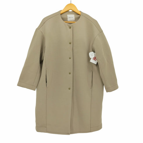 ピッチン PICCIN ノーカラーロング コート レディース JPN:M