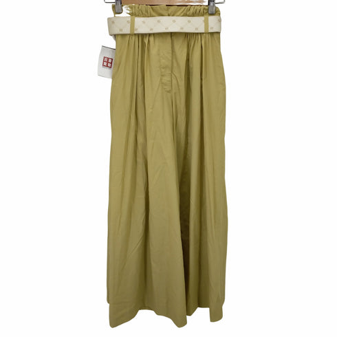アメリヴィンテージ Ameri VINTAGE 21SS LOGO BELT WIDE PANTS レディース JPN:S