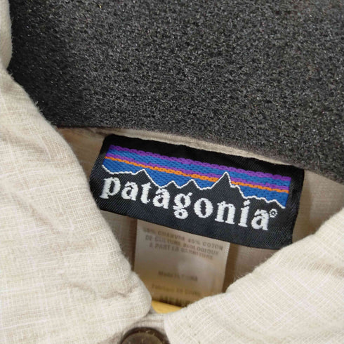 パタゴニア patagonia 08年製 ヘンプシャツ コットンリネンS/S シャツ メンズ import:XL