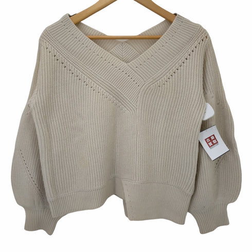 アメリヴィンテージ Ameri VINTAGE UNDRESSED PETITE EYELET KNIT TOP レディース