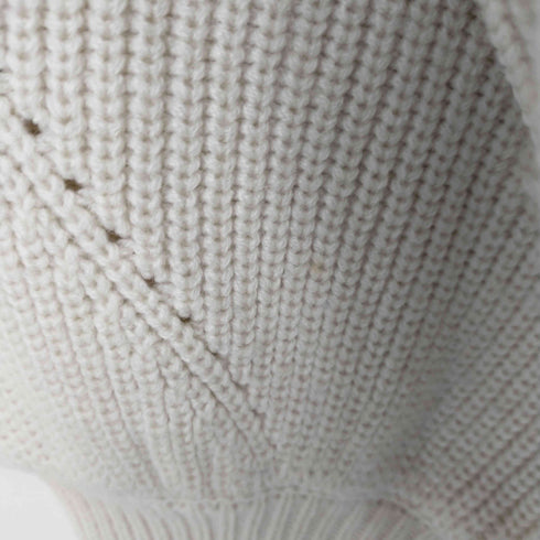 アメリヴィンテージ Ameri VINTAGE UNDRESSED PETITE EYELET KNIT TOP レディース