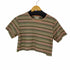 チチカカ TITICACA マルチカラークロップドクルーネックTEE レディース JPN:M