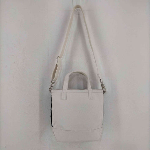 スチールキャンバスバスケット Steele Canvas Basket トートバッグ ショルダーバッグ 2WAY フェイクファー レディース