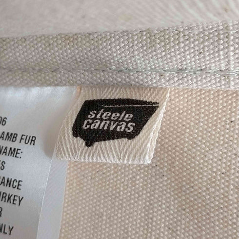 スチールキャンバスバスケット Steele Canvas Basket トートバッグ ショルダーバッグ 2WAY フェイクファー レディース