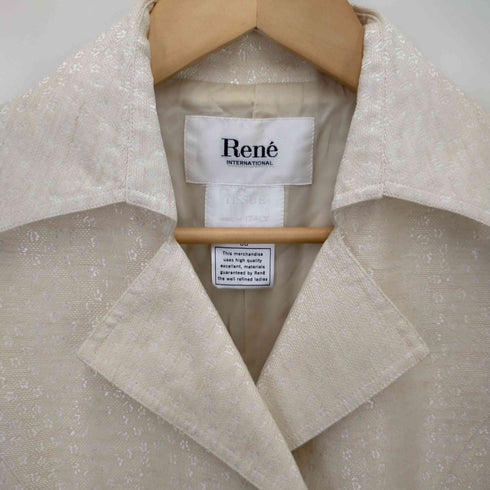 ルネ Rene TISSUE トレンチコート レディース 36