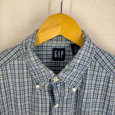 ギャップ Gap OLD GAP 90s ボタンダウンチェックシャツ メンズ JPN:M