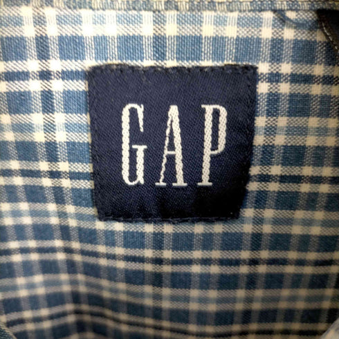 ギャップ Gap OLD GAP 90s ボタンダウンチェックシャツ メンズ JPN:M