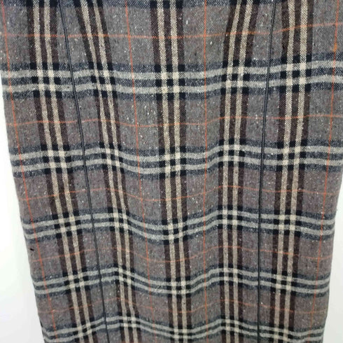 バーバリーロンドン BURBERRY LONDON ウールチェック柄スカート レディース 40