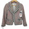 ルネ Rene TISSUE ツイード フリンジデザイン テーラードジャケット レディース import:M