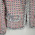 ルネ Rene TISSUE ツイード フリンジデザイン テーラードジャケット レディース import:M