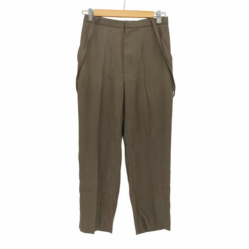 グレースクラスグレースコンチネンタル Grace Class GRACECONTINENTAL 21SS リネンタッチ テーパードパンツ レディース JPN:38