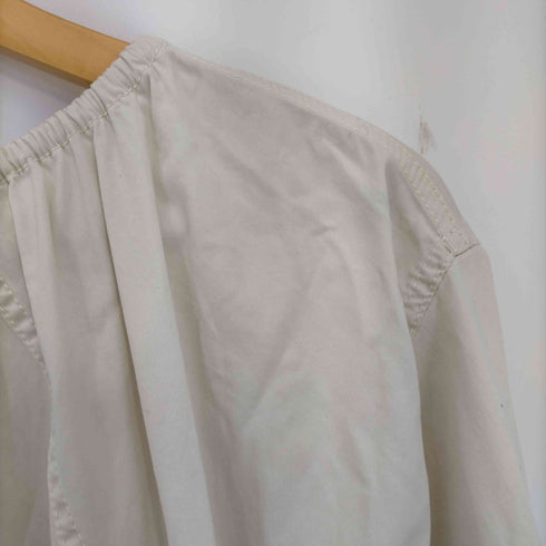 ボッテガヴェネタ BOTTEGA VENETA Drawstring-neck Soft Washed Midi Dress In String レディース 34