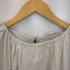 ボッテガヴェネタ BOTTEGA VENETA Drawstring-neck Soft Washed Midi Dress In String レディース 34