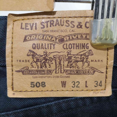 リーバイス Levis 508 ストレートデニムパンツ メンズ W32 L34