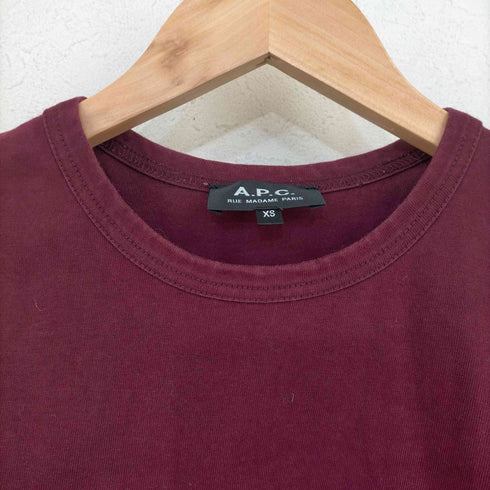 アーペーセー A.P.C. Tシャツ カットソー 半袖 クルーネック メンズ import:XS