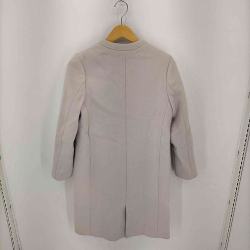 ユナイテッドアローズグリーンレーベルリラクシング UNITED ARROWS green label relaxing CS W/N ノーラペルコート レディース JPN:38
