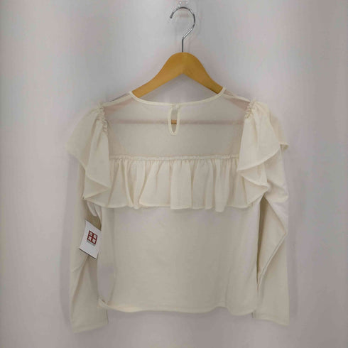 ロイスクレヨン Lois CRAYON シアーフリルカットソー レディース JPN:M