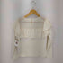 ロイスクレヨン Lois CRAYON シアーフリルカットソー レディース JPN:M