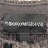 エンポリオアルマーニ EMPORIO ARMANI カーディガン ニット クルーネック 長袖 ロング レザーパイピング レディース EUR:40