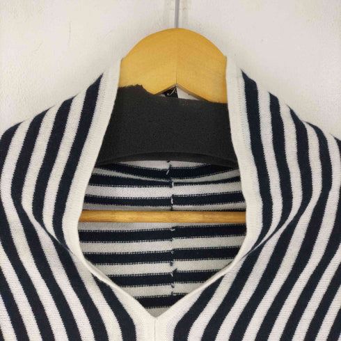 Babjades 19SS Babjades Poncho Stripe Degrade ポンチョ ストライプ ニット フリンジ カシミヤ レディース