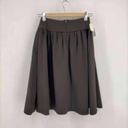 フォクシーニューヨーク FOXEY NEW YORK スカート ひざ丈 フレア リボンベルト レディース JPN:40
