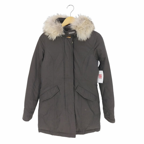 ウールリッチ WOOLRICH 60/40 CLOTH ARCTIC PARKA アークテックパーカー コヨーテファー ダウンコート レディース import:XS