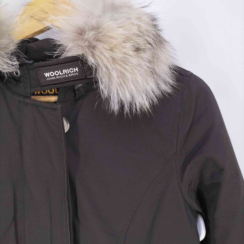 ウールリッチ WOOLRICH 60/40 CLOTH ARCTIC PARKA アークテックパーカー コヨーテファー ダウンコート レディース import:XS