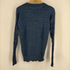 ランバンオンブルー LANVIN en Bleu ニット セーター クルーネック 長袖 チェック ウール メンズ EUR:48