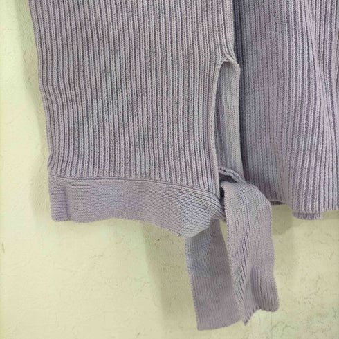 ジョンスメドレー JOHN SMEDLEY ニット カットソー リブ 長袖 コットン リボン レディース import:S