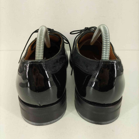 チャーチ churchs LUCINDA R ダービーシューズ レースアップ ハラコ パテントレザー メンズ 39 26