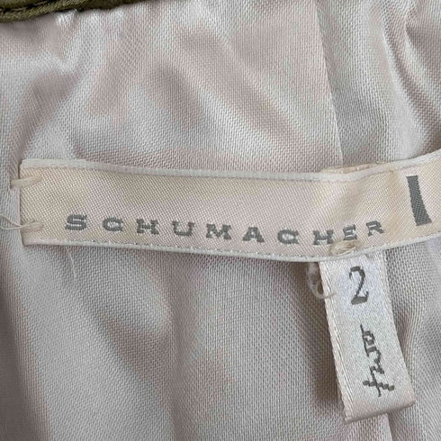 SCHUMACHER ウール チェスターコート レディース 2