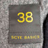 サイベーシックス SCYE BASICS カシミヤ混 ウールダッフルコート レディース 38