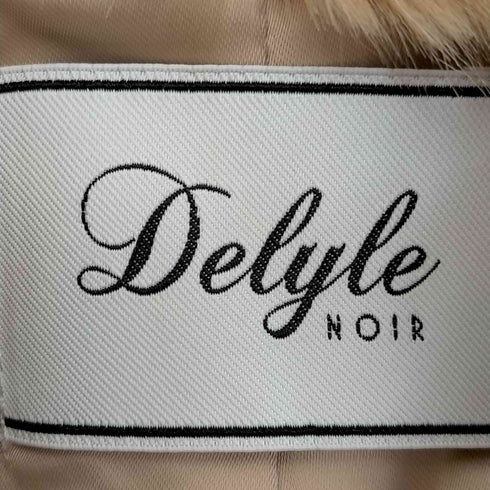 Delyle NOIR Aラインビジューツイードコート レディース 2