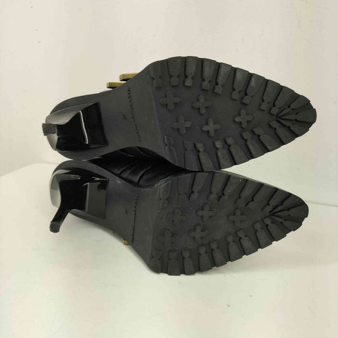 アレキサンダーワン Alexander Wang ブーツ レザー ピンヒール ショート レディース JPN:38 25
