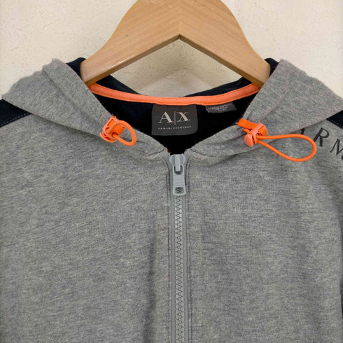 アルマーニエクスチェンジ ARMANI EXCHANGE パーカー ハーフジップ 長袖 ロゴ コットン メンズ import:XS