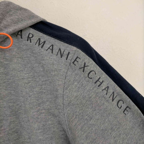アルマーニエクスチェンジ ARMANI EXCHANGE パーカー ハーフジップ 長袖 ロゴ コットン メンズ import:XS