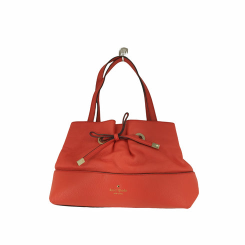 ケイトスペード Kate spade トートバッグ ハンドバッグ リボンデザイン レザー レディース