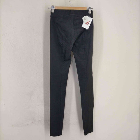 ヘルムートラング HELMUT LANG COATED BLACK SEAM SKNY LG イージーパンツ スキニー スリム ロング レディース UK:24