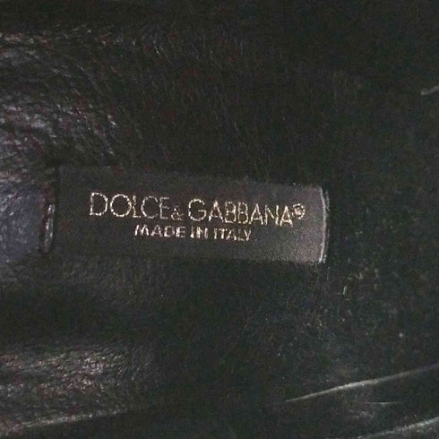 ドルチェアンドガッバーナ DOLCE&GABBANA サイドゴアブーツ ショートブーツ レディース 36