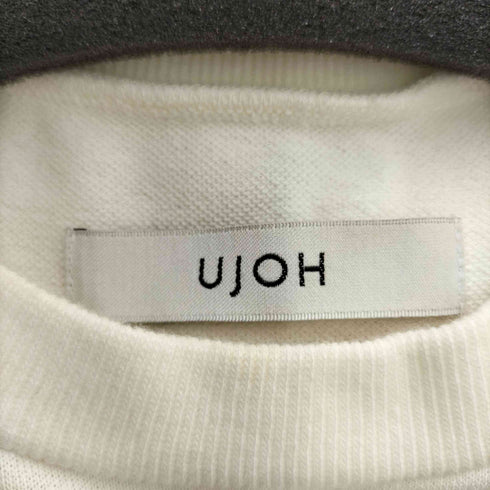 ウジョー Ujoh 22SS ドローコードワンピース ロング フレア 半袖 クルーネック レディース JPN:2