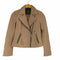 オールセインツ ALLSAINTS ダブルライダースジャケット ジップアップ 総裏地 ショート丈 レディース UK4