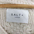 ソルトプラスジャパン SALT+JAPAN 22AW teamiケーブルニットVネックトップス セーター 長袖 プルオーバー ウール レディース JPN:38