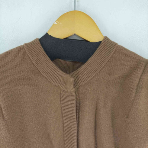 アメリヴィンテージ Ameri VINTAGE 22AW 2WAY PUFF SLEEVE KNIT TOP ニット カーディガン 長袖 クルーネック 丸首 スナップボタン レディース FREE