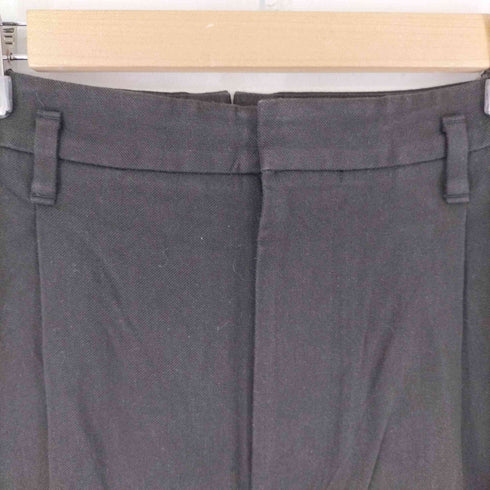 マーガレットハウエル MARGARET HOWELL 20SS WASHED COTTON TWILL ワイドパンツ タック ジッパーフライ レディース 3