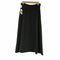 NOIRE DE MUSE DOUBLE CLOTH フレアスカート ロング アシンメトリー レディース JPN:34
