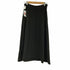 NOIRE DE MUSE DOUBLE CLOTH フレアスカート ロング アシンメトリー レディース JPN:34