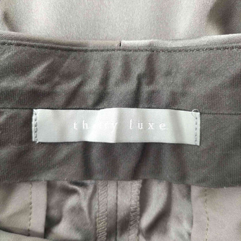 セオリーリュクス theory luxe 22AW Orchard Sub Bopy テーパードパンツ ワイド センタープレス レディース JPN:36