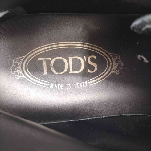トッズ TODS デザートブーツ チャッカブーツ スエード 6.5 25.5cm 紺 ネイビー ■SH /AK30 メンズ 6.5