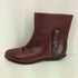 ジルサンダー JIL SANDER NAVY ブーツ ショート ローヒール レザー スエード レディース JPN:23